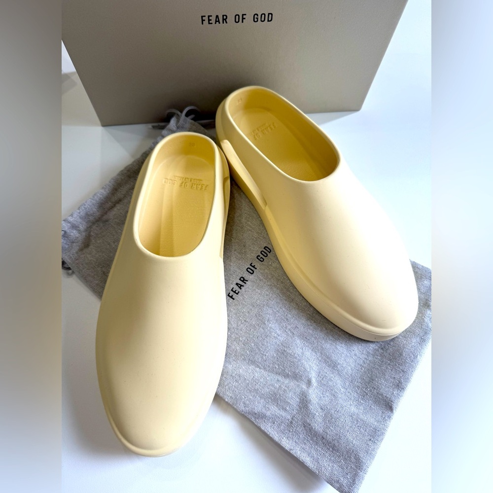 Fear of God California Slip-On Mules Sz 38 (NIB)